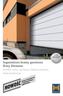 NOWO Ç. . Segmentowe bramy garazowe firmy Hörmann. Komfort, który zachwyca. Bezpieczeństwo, które przekonuje. 10 lat gwarancji*