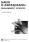 NAUKI O ZARZĄDZANIU MANAGEMENT SCIENCES 1(18) 2014