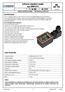 Cyfrowy regulator prądu typ 20RC10 E