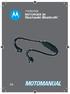 MOTOROKR S9. Słuchawki Bluetooth
