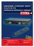 DEKODER CYFROWY HDTV PHILIPS HD PVR INSTRUKCJA INSTALACJI I OBSŁUGI