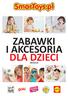 ZABAWKI I AKCESORIA DLA DZIECI 2015/16