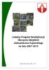 Lokalny Program Rewitalizacji Obszarów Miejskich Aleksandrowa Kujawskiego na lata 2007-2015. Aleksandrów Kujawski, 2007 2011 r.