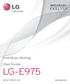 WERSJA POLSKA E N G L I S H. Instrukcja obsługi User Guide LG-E975. www.lg.com MFL67781235 (1.0)