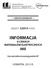 INFORMACJA IME O CENACH MATERIAŁÓW ELEKTRYCZNYCH I KWARTAŁ 2015 R. ZESZYT 3/2015 (1551) Ceny materiałów nie zawierają podatku VAT