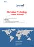 Journal. Christian Psychology Around The World. The. Focus Country: Poland