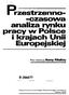 analiza rynku prący w Polsce i krajach Unii Europejskiej