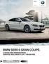 BMW serii Gran Coupé. Cennik Listopad. Radość z jazdy BMW SERII GRAN COUPÉ. Z PAKIETEM SERWISOWYM SERVICE INCLUSIVE LAT / KM.