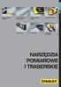 Narzędzia Pomiarowe i Traserskie. Miary zwijane, krótkie 7. Miary składane i przymiary 13. Koła pomiarowe 20. Miary zwijane, długie 16