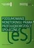 PODSUMOWANIE MONITORINGU PRAWA PRZEDSIĘBIORCZOŚCI SPOŁECZNEJ