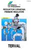 CT 243/PL/E-a REDUKTOR CIŚNIENIA PRESSURE REGULATORS OPATENTOWANO TERVAL