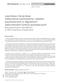 Zaburzenia zachowania i objawy psychotyczne w ³agodnych zaburzeniach funkcji poznawczych Neuropsychiatric Symptoms in Mild Cognitive Impairment