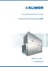 dokumentacja techniczno-ruchowa modułowe centrale klimatyzacyjne MCK, MCKH, MCKD, MCKB DTR.MCK K. 150 v.1 ( 2013 ) 1/33 DTR.K.150.