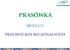 PRASÓWKA MEDIA O PRZEWOZACH REGIONALNYCH