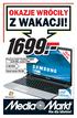 Z WAKACJI! OKAZJE WRÓCIŁY. Procesor Intel Pentium B960 (2,20 GHz, cache 2 MB) 4 GB RAM. Dysk twardy 750 GB