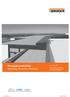 Przegląd produktów Systemy Dachów Płaskich. Stan: styczeń 2012