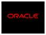 Oracle Data Mining 10g