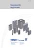 Nawiewniki wyporowe. L-08-1-04e. TROX Austria GmbH (Sp. z o.o.) Oddział w Polsce ul. Techniczna 2 05-500 Piaseczno