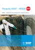 Produkty BASF WODA. BASF rozwiązania dla podtopionych i zalanych domów