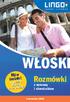 WŁOSKII. Rozmówki. Mów śmiałoy! z wymową i słowniczkiem. w podróż w pracy z przyjaciółmi. wydawnictwo LINGO