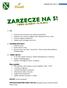 2. ORGANIZATORZY BIEGU: GOSiR Zarzecze Perfect Runner Team Patronat honorowy biegu: Tomasz Bury - Radny Sejmiku Województwa Podkarpackiego