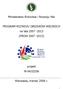 Ministerstwo Rolnictwa i Rozwoju Wsi. PROGRAM ROZWOJU OBSZARÓW WIEJSKICH na lata 2007-2013 (PROW 2007-2013)