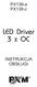 PX139-a PX139-c. LED Driver 3xOC INSTRUKCJA OBS UGI