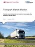 Transport Market Monitor