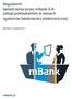 Regulamin świadczenia przez mbank S.A. usługi powiadomień w ramach systemów bankowości elektronicznej