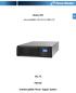 Online UPS. PowerWalker VFI 10000CRM LCD