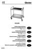 105.839. Bedienungsanleitung. Induktions-Servierwagen IKTS 35 Seite 1 bis 19. Induction serving trolley IKTS 35 from page 21 to 39