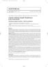 Analysis of Human Scapula Morphometry in the Fetal Period* Morfometria łopatki człowieka w okresie prenatalnym