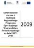 Sprawozdanie roczne z realizacji Regionalnego Programu Operacyjnego Województwa Świętokrzyskiego na lata 2007-2013