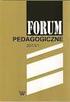 Bartosz Koziński Wybrane aspekty edukacji mniejszości narodowych i etnicznych we współczesnej Polsce. Forum Pedagogiczne 1, 137-157