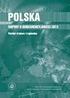 POLSKA RAPORT O KONKURENCYJNOŚCI 2012