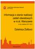 Informacja o stanie realizacji zadań oświatowych w dzielnicy Żoliborz w roku szkolnym 2011/2012