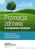 Promocja zdrowia. w środowisku lokalnym