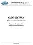 GEO-SYSTEM Sp. z o.o. GEO-RCiWN Rejestr Cen i Wartości Nieruchomości Podręcznik dla uŝytkowników modułu wyszukiwania danych Warszawa 2007