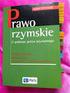 Prawo rzymskie. U podstaw prawa prywatnego wydanie 2.