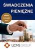 Świadczenia pieniężne z ubezpieczenia społecznego w razie choroby i macierzyństwa dla osób prowadzących działalność pozarolniczą