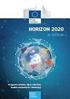 HORIZON 2020. Naukowych i Innowacji (2014-2020) 2020) Ewa Szkiłądź. Podstawy 7. Programu Ramowego Warszawa, 12 kwietnia 2012