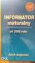 Informator maturalny od 2005 roku. z informatyki