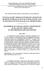 OPORÓW HYDRAULICZNYCH W RURACH PE I PVC DETERMINE OF LINEAR LOSSES COEFFICIENTS IN PE AND PVC PIPES USED IN THE PRESSURE SEWAGE SYSTEM