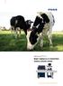 MilkoScan FT+ Bądź najlepszy w dziedzinie analizy składu mleka. Dedicated Analytical Solutions