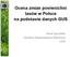 Ocena zmian powierzchni lasów w Polsce na podstawie danych GUS. Artur Łączyński Dyrektor Departamentu Rolnictwa GUS