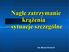 Nagłe zatrzymanie krążenia sytuacje szczególne. lek. Maciej Chróściel