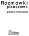 Rozmówki. planszowe. polsko-francuskie. Mobilny System Nauki