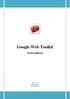 Google Web Toolkit Rozwój aplikacji