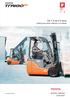 www.toyota-forklifts.pl Od 1.5 do 2.0 tony Elektryczne wózki wid³owe 3-4 ko³owe