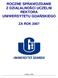 ROCZNE SPRAWOZDANIE Z DZIAŁALNOŚCI UCZELNI REKTORA UNIWERSYTETU GDAŃSKIEGO ZA ROK 2007